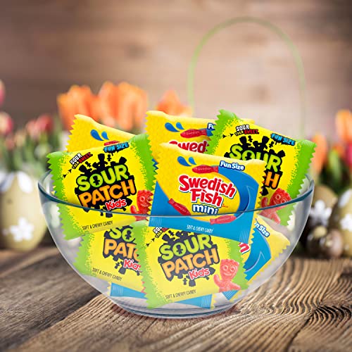 SOUR PATCH KIDS and SWEDISH FISH Mini Soft & Chewy Easter Candy ...