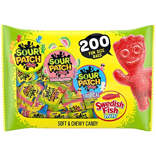 Sour Patch Kids And Swedish Fish Mini Soft And Chewy Candy Varie