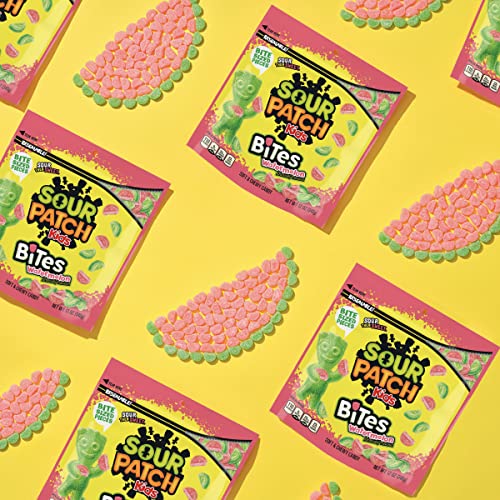 Sour Patch Kids Bites Original And Watermelon Soft &Amp; Chewy Candy