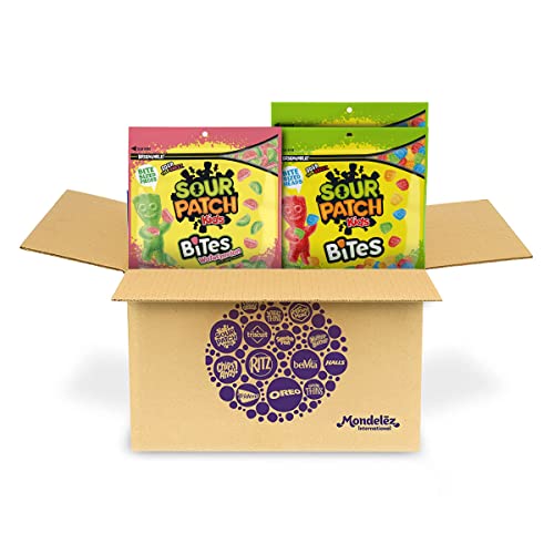 Sour Patch Kids Bites Original And Watermelon Soft &Amp; Chewy Candy
