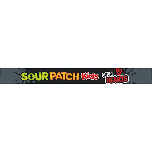 Sour Patch Kids Black Raspberry Sour Hearts Soft &Amp; Chewy Valenti