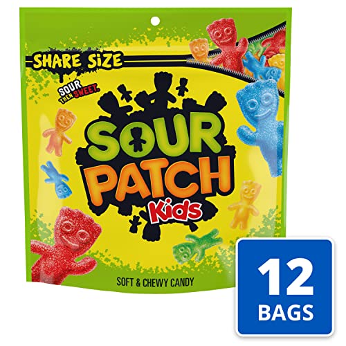 Sour Patch Kids Soft And Chewy Candy, 12 - 12 Oz Bags