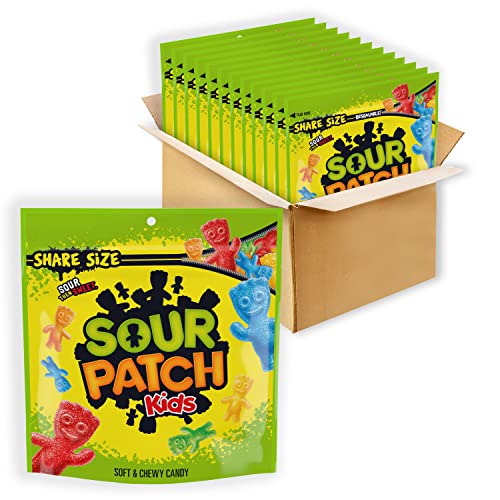 Sour Patch Kids Soft And Chewy Candy, 12 - 12 Oz Bags