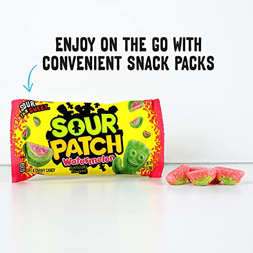 Sour Patch Kids Watermelon Soft &Amp; Chewy Candy, 24 - 2 Oz Bags