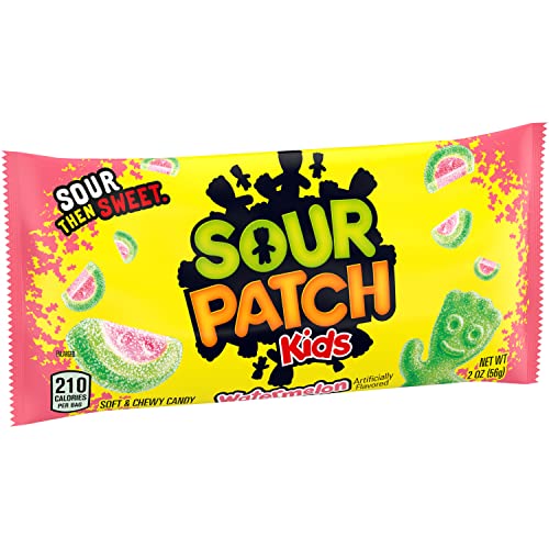 Sour Patch Kids Watermelon Soft &Amp; Chewy Candy, 24 - 2 Oz Bags