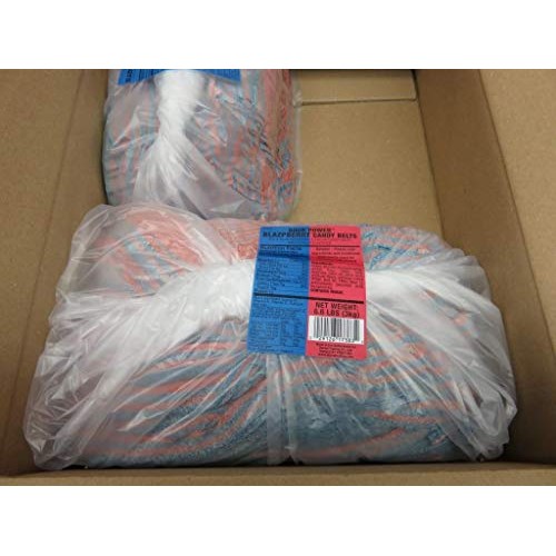 Sour Power Blazpberry Unwrapped Candy Belts, 6.6 Pound
