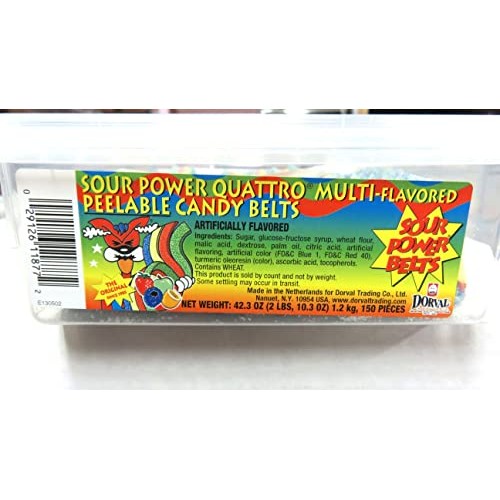 Sour Power Quattro, 150-Count, 42.3 Ounce