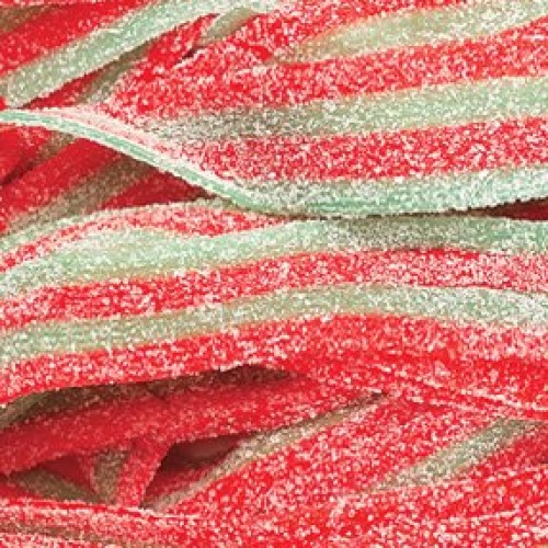 Sour Power Strawberry Apple Belts, 1 Pound