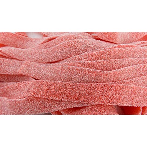 Sour Power Strawberry Approximately 297-Count,Unwrapped Belts,
