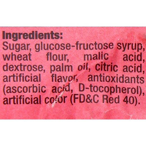 Sour Power Strawberry Approximately 297-Count,Unwrapped Belts,