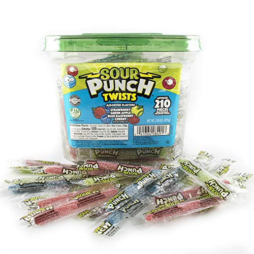 Sour Punch Sour Punch Twists, 3 Individually Wrapped Chewy Cand