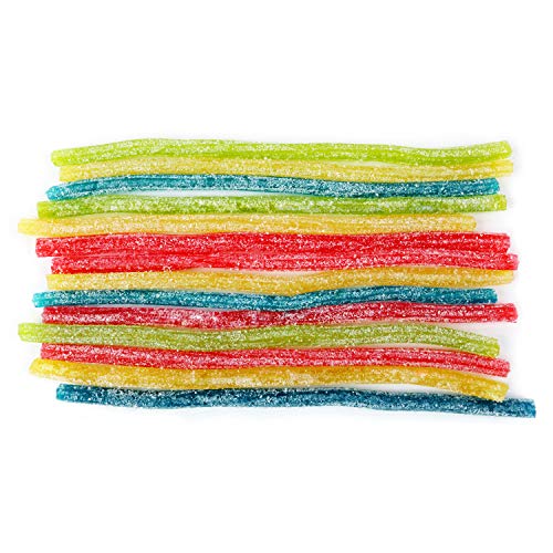 Sour Punch Straws, Rainbow Fruit Flavors, Chewy Sweet &Amp; Sour Can