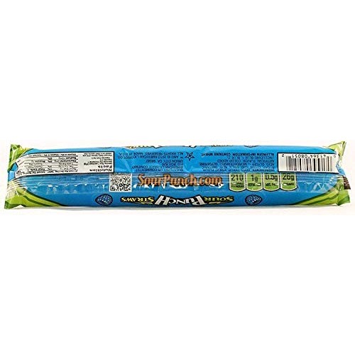 Sour Punch Straws, Sweet &Amp; Sour Blue Raspberry Flavored Soft, Ch