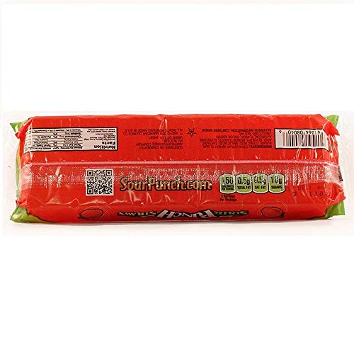 Sour Punch Straws, Sweet &Amp; Sour Strawberry Fruit Flavor, Chewy C