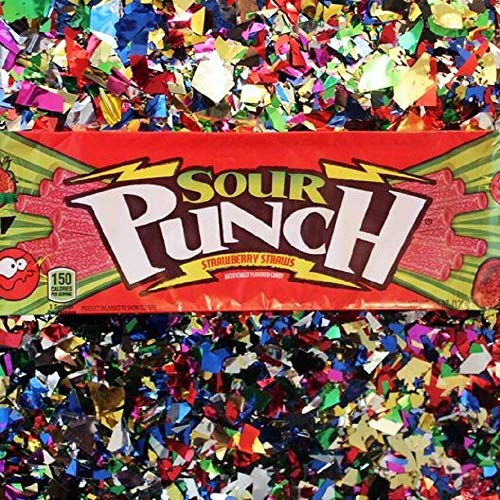 Sour Punch Straws, Sweet &Amp; Sour Strawberry Fruit Flavor, Chewy C