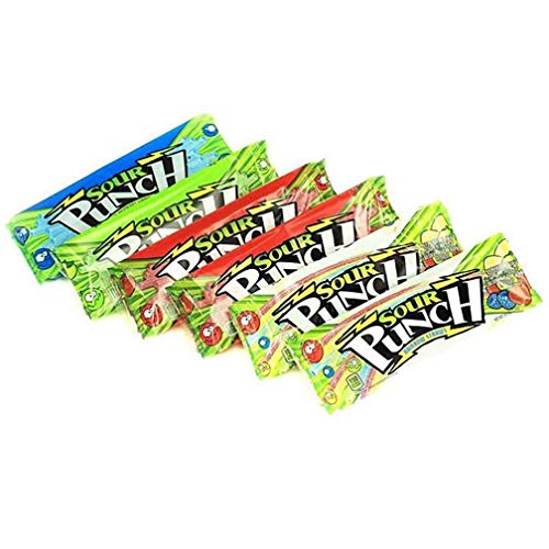 Sour Punch Straws, Variety 6 Pack, 4 Fruity Sweet &Amp; Sour Flavors