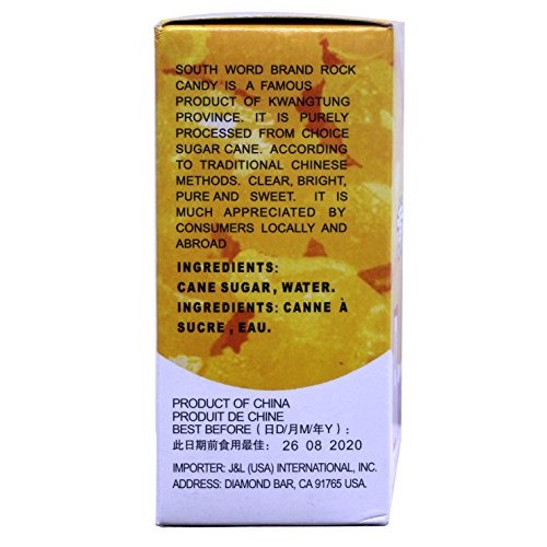 黄冰糖 Lung Po Rock Crystals Candy Sugar Yellow Lump Raw Cane S