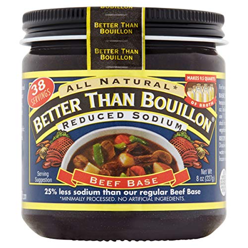 All Natural Reduce Sodium Beef Base 8Oz
