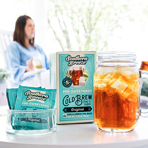 Southern Breeze Cold Brew, Original Sweet Tea With Zero Calorie,