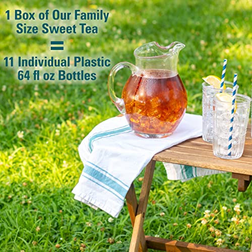 Southern Breeze Hot Brew Sweet Tea Peach Iced Tea with Black Tea...