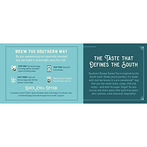 Southern Breeze Sweet Tea Original Sweet Iced Tea - 22Ct, Origin