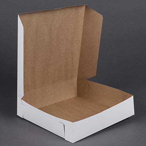 Pack Of 20 Bakery Or Cake Box White 10X10X2-1/2