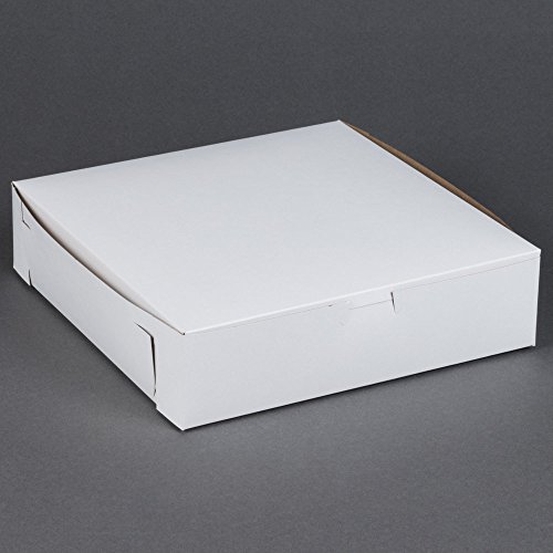 Pack Of 20 Bakery Or Cake Box White 10X10X2-1/2