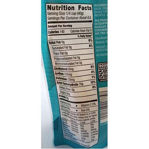 Southern Grove - Dried Tropical Pinapple - Net Wt. 6 Oz. 170G