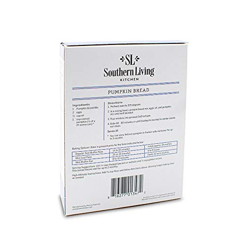 Gourmet Pumpkin Bread From Southern Living – Original Recipe For