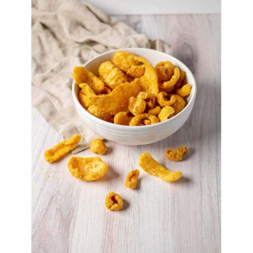 Pasilla Chili Cheese Pork Rinds | Southern Recipe Small Batch |