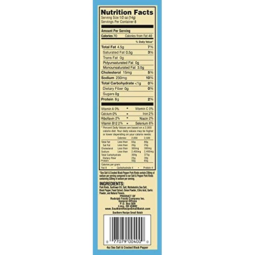 Sea Salt &Amp; Cracked Black Pepper Fried Pork Rinds | Southern Reci