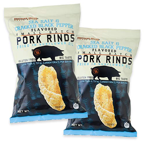 Sea Salt &Amp; Cracked Black Pepper Fried Pork Rinds | Southern Reci