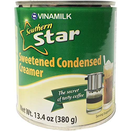 Vinamilk Sweetened Condensed Milk Creamer 13.4 Ounce Can Concent