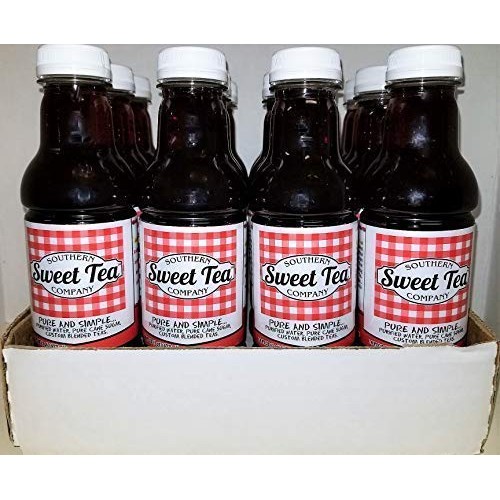 Southern Sweet Tea Company, Sweet Tea, Real Brewed Tea,16 Oz Bot