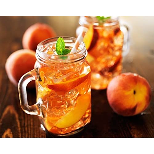 Southern Sweet Tea Company Peach Tea – 12-Pack 16Oz Sweet Peach ...