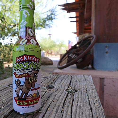 Ass Kickin Wasabi Horseradish Hot Sauce With Habanero – Try If