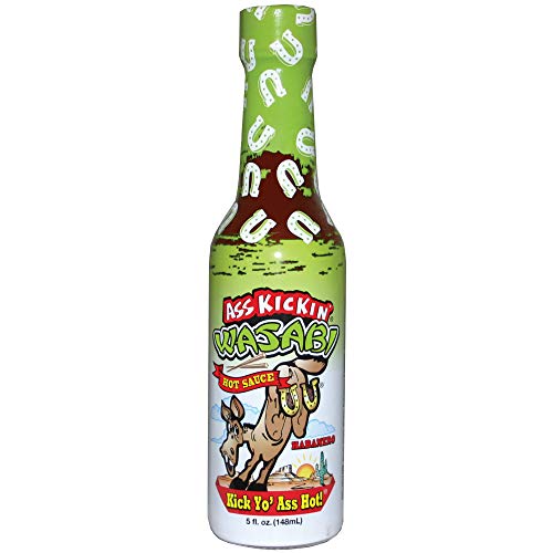 Ass Kickin Wasabi Horseradish Hot Sauce With Habanero – Try If