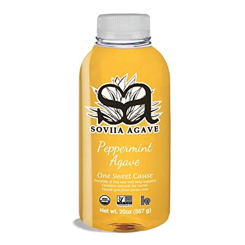 Soviia Agave 20 Oz Peppermint Agave Syrup
