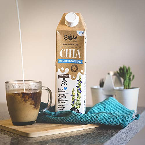 Sow - Seeds Of Wellness, Chia Beverage Original Unsweetened, 32
