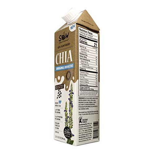 Sow - Seeds Of Wellness, Chia Beverage Original Unsweetened, 32