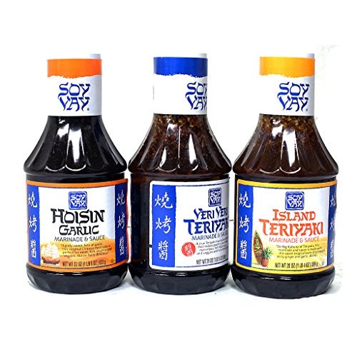 Soy Vay Variety Pack Veri Veri Teriyaki Sauce, Hosin Garlic, Isl