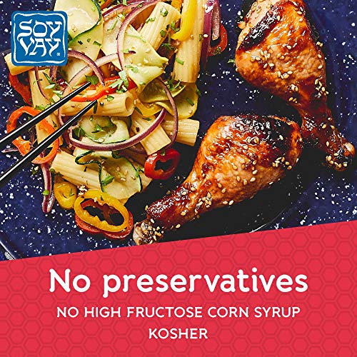 Soy Vay Veri Veri Teriyaki Less Sodium Marinade &Amp; Sauce, 21 Ounc