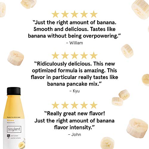 Soylent Complete Nutrition Gluten-Free Vegan Protein Meal Replac