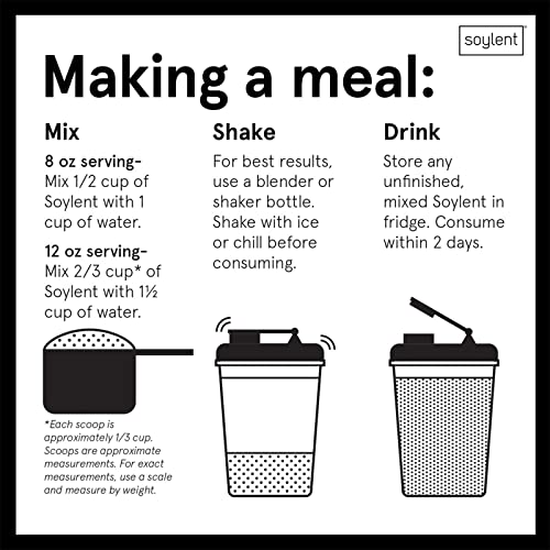 Soylent Complete Nutrition Meal Replacement Protein Powder, Caca... Soylent Complete Nutrition Meal Replacement Protein Powder, Caca...