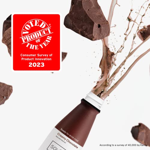 Soylent Creamy Chocolate Meal Replacement Shake, Contains 16g Co...