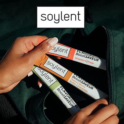 Soylent Flavor Boost, Peanut Butter - Vegan, 0G Added Sugar, Glu Soylent Flavor Boost, Peanut Butter - Vegan, 0G Added Sugar, Glu