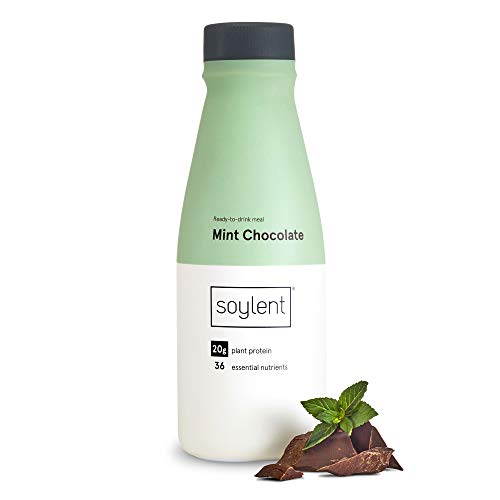 Soylent Mint Chocolate Plant Protein Meal Replacement Shake, 14