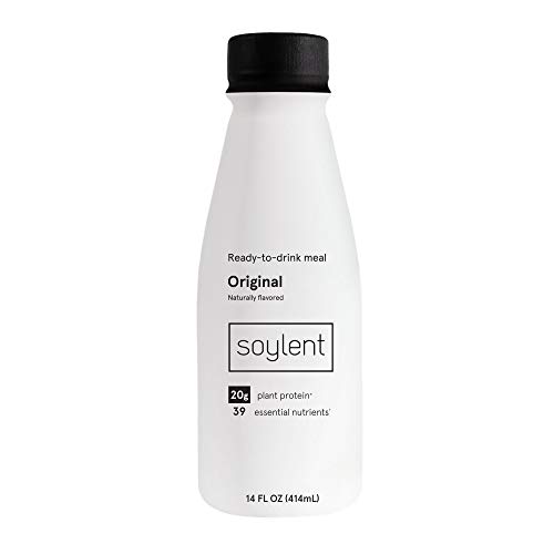 Soylent Original Plant Protein Meal Replacement Shake, 14 Fl Oz,