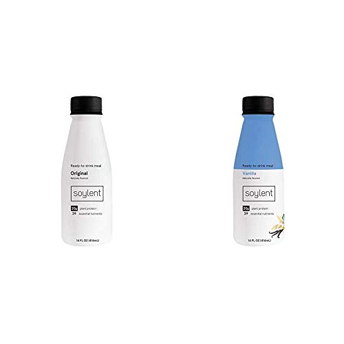 Soylent Original Plant Protein Meal Replacement Shake, 14 Oz Pa