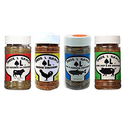 Spade L Ranch, Variety Pack, Marinade And Seasoning 6 Oz. 1